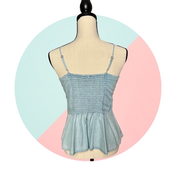 NWOT Jessica Simpson Denim Tank Top - Picture 2 of 3